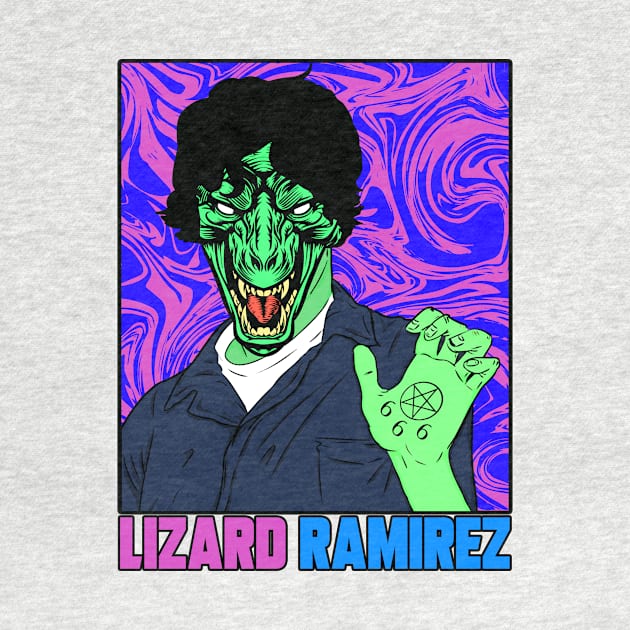 LIZARD RAMIREZ by theanomalius_merch